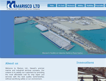 Tablet Screenshot of marisco.net